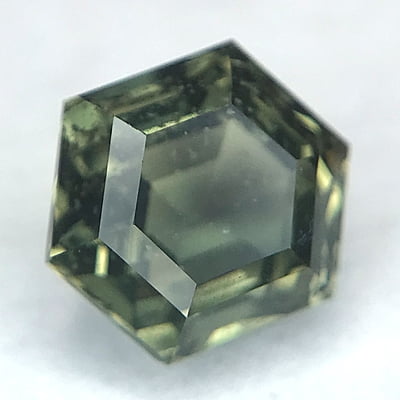 1.81ct Hexagon Step Cut Sapphire