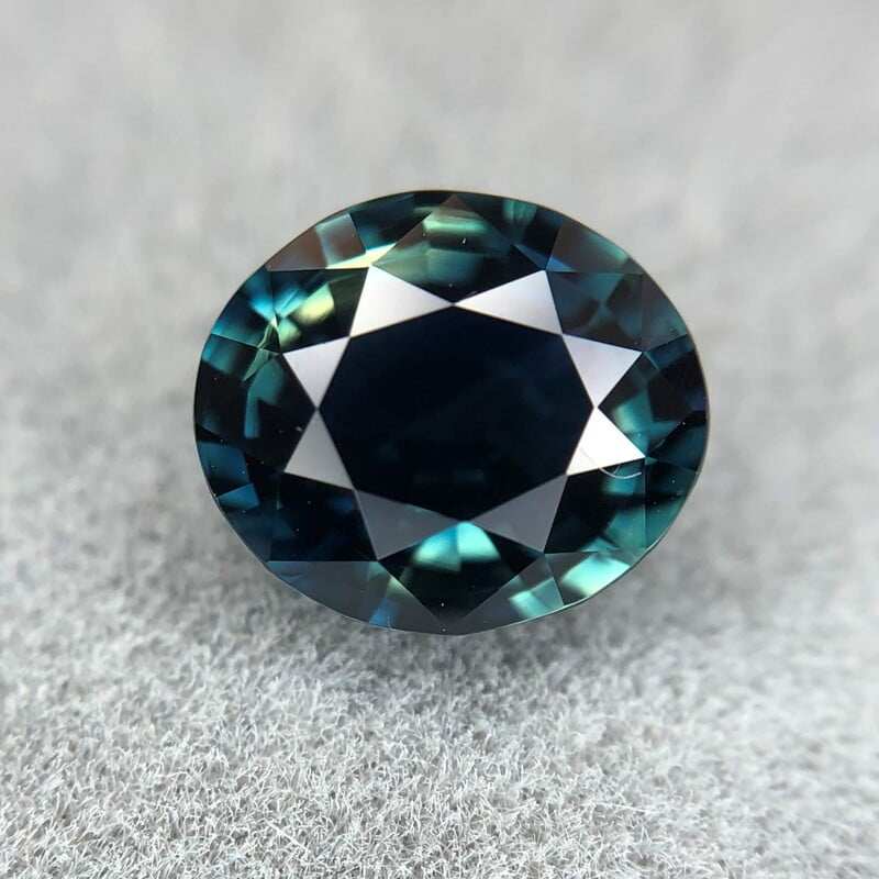 1.83ct Oval Mixed Cut Sapphire