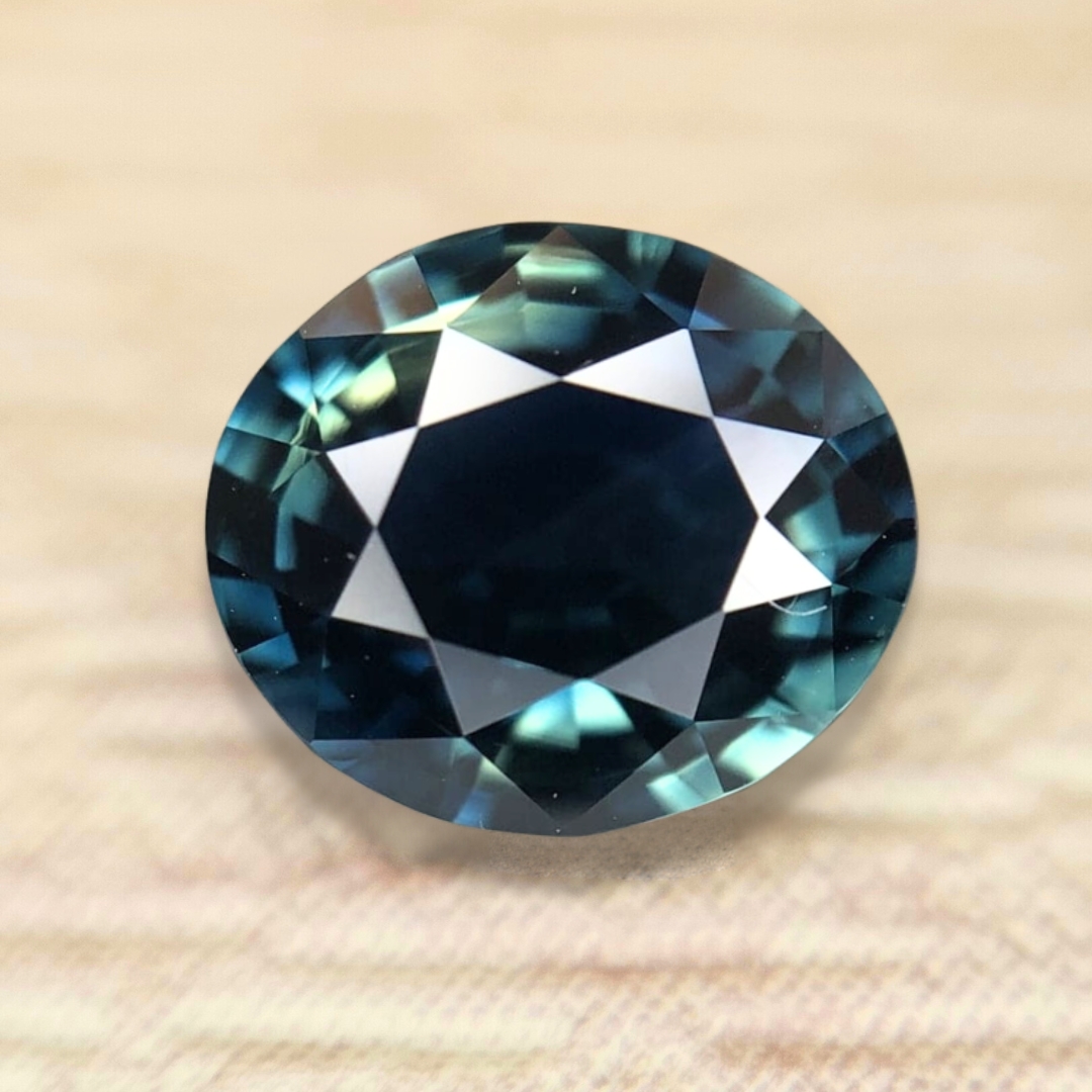 1.83ct Oval Mixed Cut Sapphire