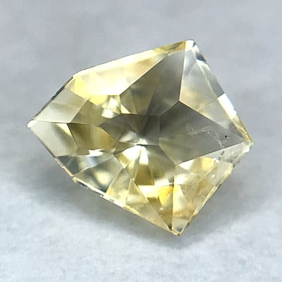 0.71ct Shield Step Cut Sapphire