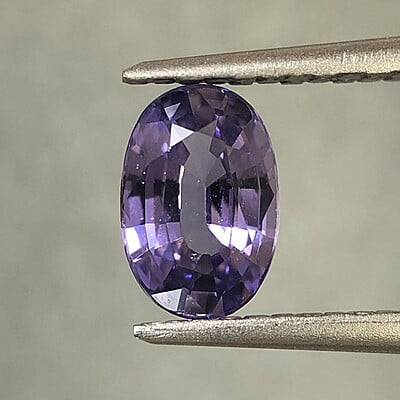 0.58ct Oval Mixed Cut Sapphire
