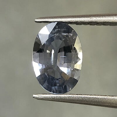 0.77ct Oval Mixed Cut Sapphire