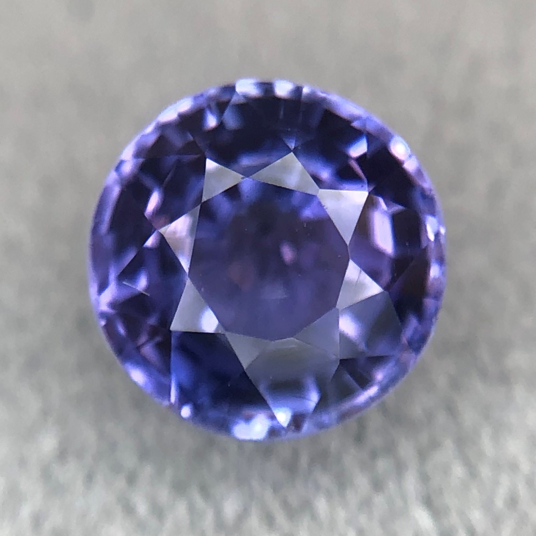 1.22ct Round Mixed Cut Sapphire