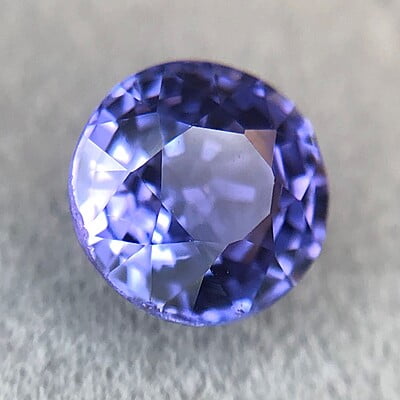 1.22ct Round Mixed Cut Sapphire