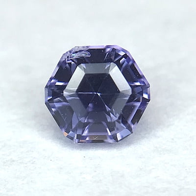 1.08tcw Hexagon Step Cut Sapphire Pair 1.08tcw Hexagon Step Cut Sapphire Pair