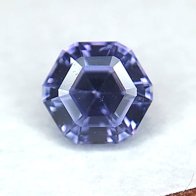 1.08tcw Hexagon Step Cut Sapphire Pair 1.08tcw Hexagon Step Cut Sapphire Pair