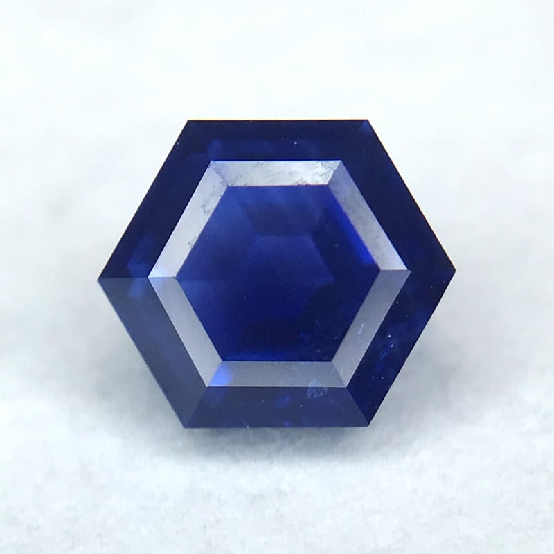 0.48ct Hexagon Step Cut Sapphire 0.48ct Hexagon Step Cut Sapphire