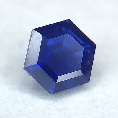 0.48ct Hexagon Step Cut Sapphire