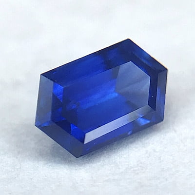 0.27ct Hexagon Step Cut Sapphire