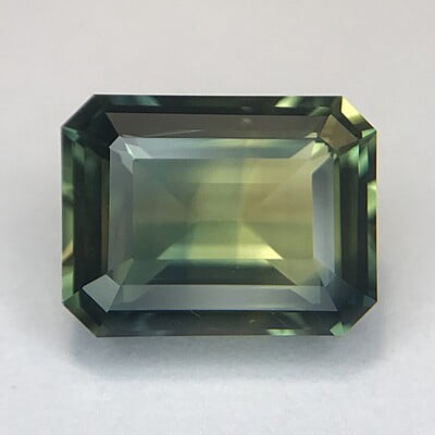 2.90ct Octagon Step Cut Sapphire