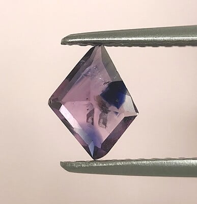 0.60ct Fancy Rose Cut Sapphire