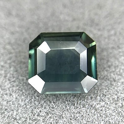 0.65ct Octagon Step Cut Sapphire