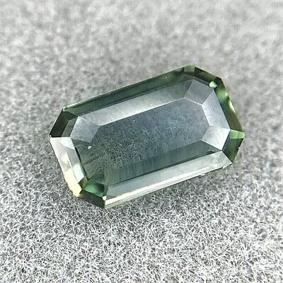 0.47ct Octagon Step Cut Sapphire