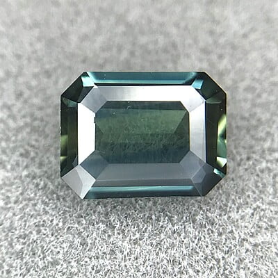 0.66ct Octagon Step Cut Sapphire