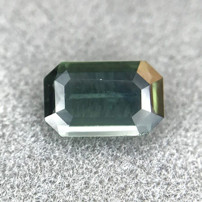 0.44ct Octagon Step Cut Sapphire