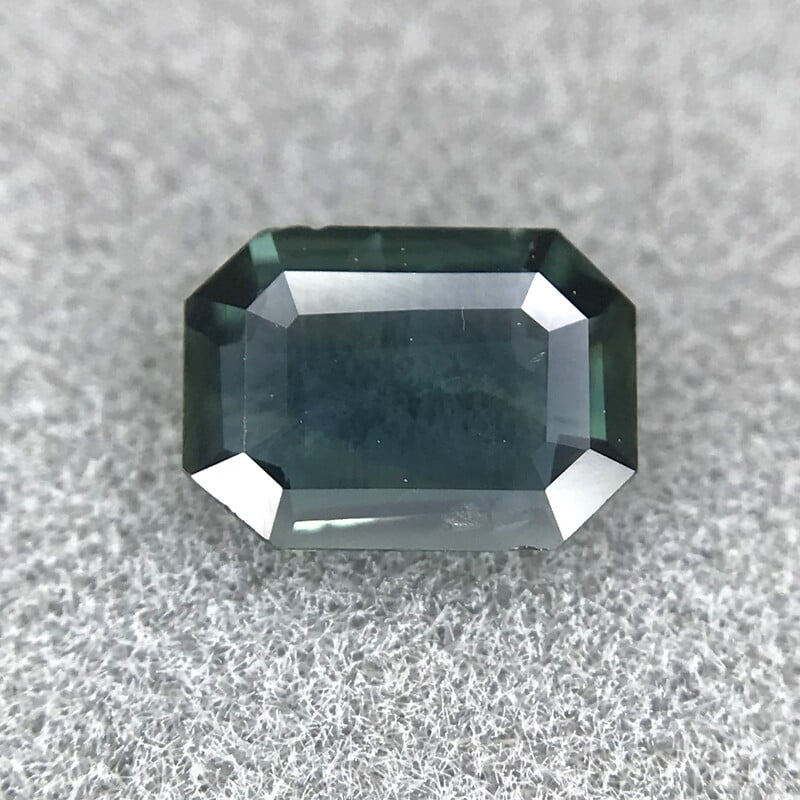 0.41ct Octagon Step Cut Sapphire