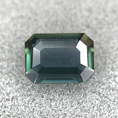 0.49ct Octagon Step Cut Sapphire