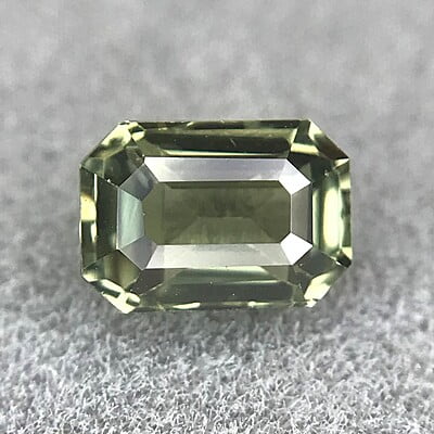 0.55ct Octagon Step Cut Sapphire