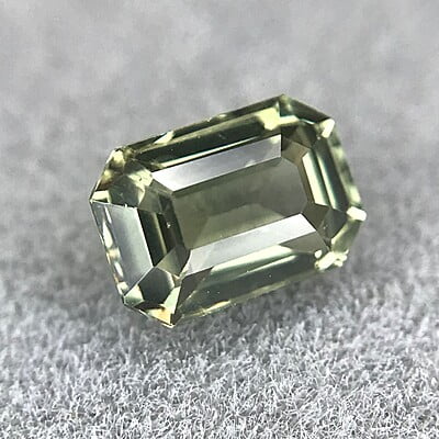 0.55ct Octagon Step Cut Sapphire