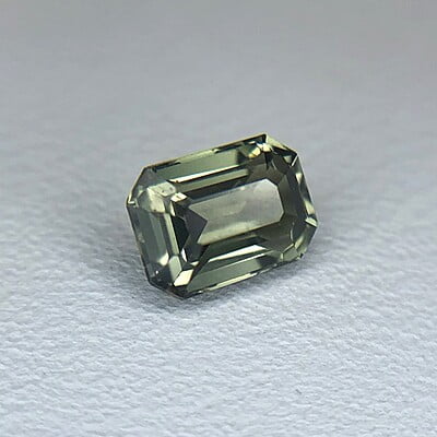 0.55ct Octagon Step Cut Sapphire