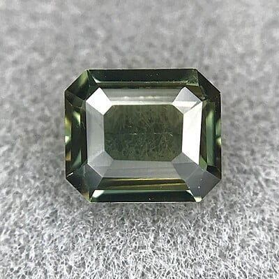 0.42ct Octagon Step Cut Sapphire