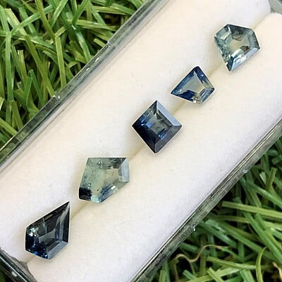 3.59tcw Varied Cut Sapphire Parcel (5pcs)