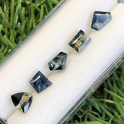 3.27tcw Varied Cut Sapphire Parcel (5pcs)