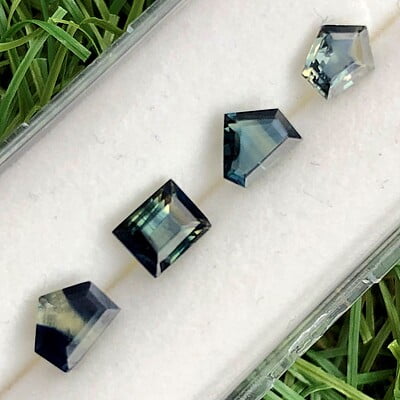 3.23tcw Varied Cut Sapphire Parcel (5pcs)