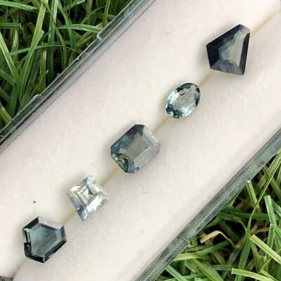 2.65tcw Varied Cut Sapphire Parcel (5pcs)