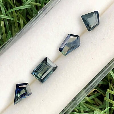2.07tcw Varied Cut Sapphire Parcel (5pcs)