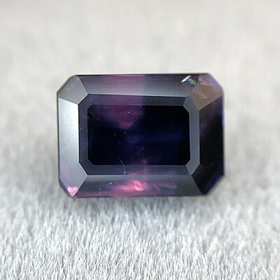 1.49ct Octagon Step Cut Sapphire