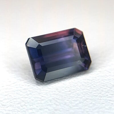 1.13ct Octagon Step Cut Sapphire