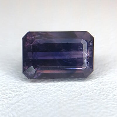 1.62ct Octagon Step Cut Sapphire