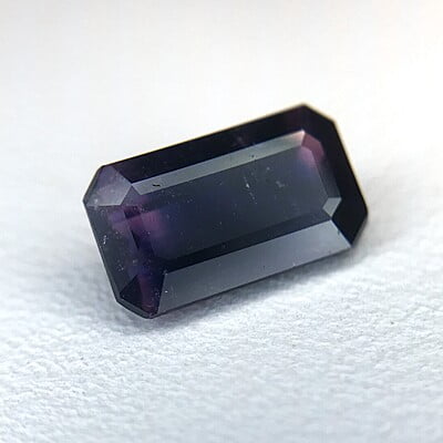 1.10ct Octagon Step Cut Sapphire