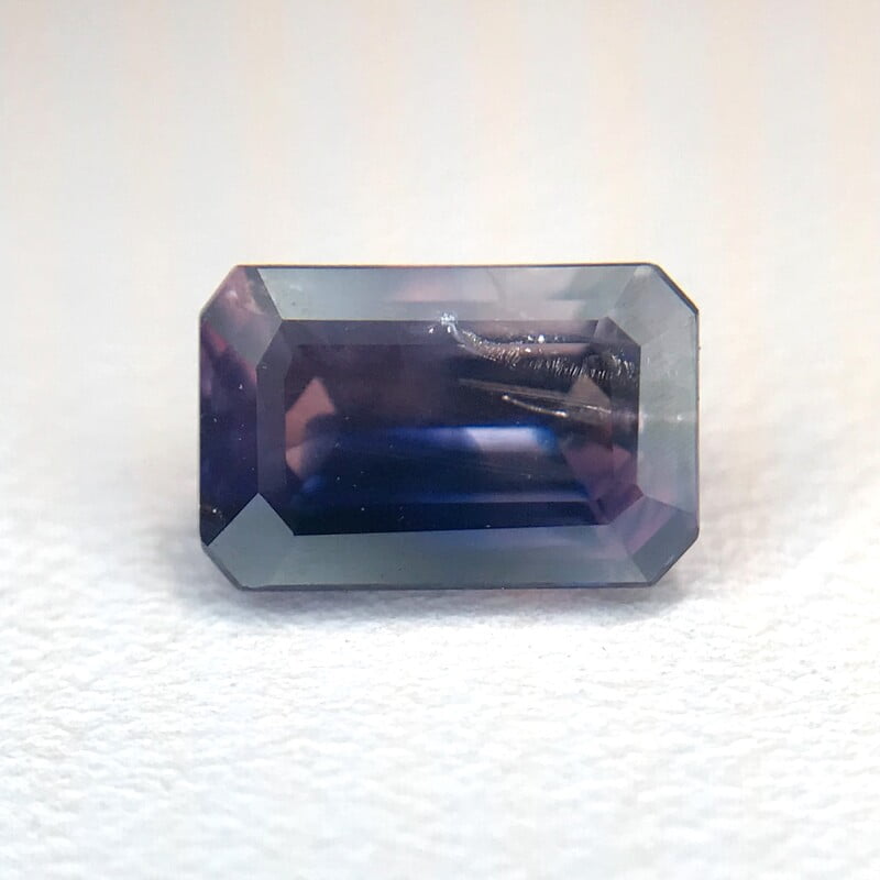 1.20ct Octagon Step Cut Sapphire