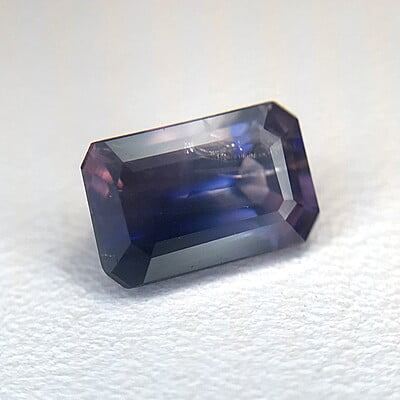 1.20ct Octagon Step Cut Sapphire