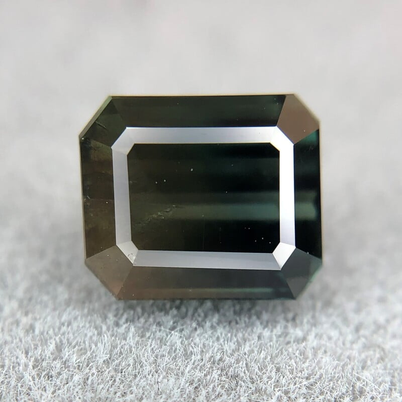 2.02ct Octagon Step Cut Sapphire