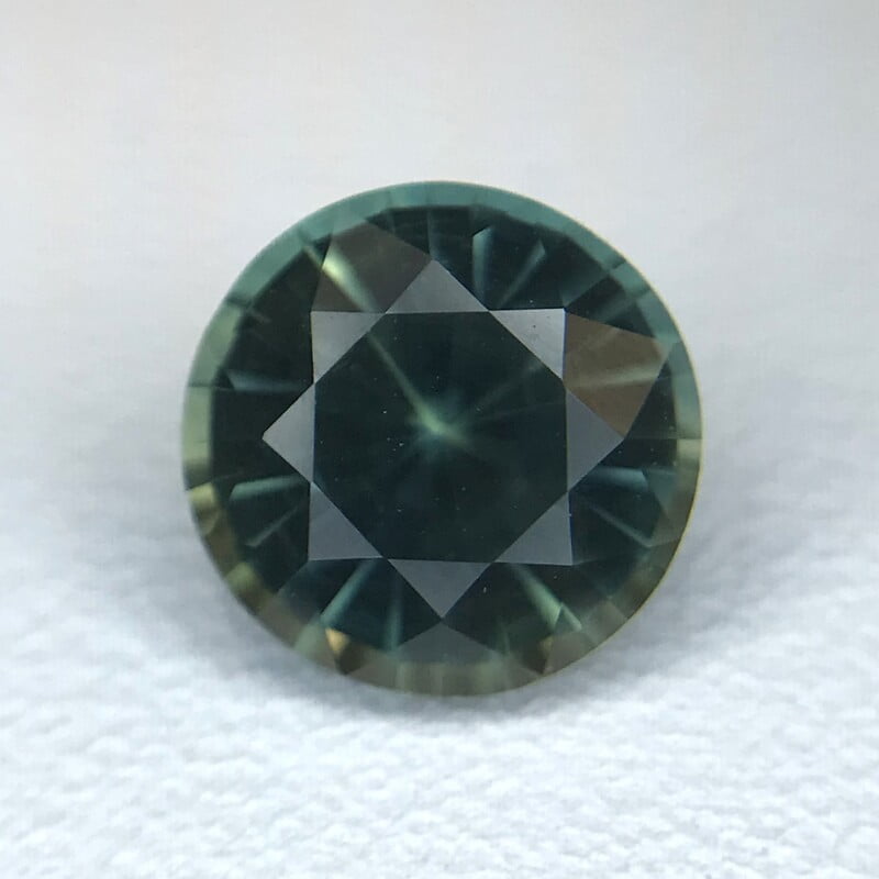 1.36ct Round Mixed Cut Sapphire 1.36ct Round Mixed Cut Sapphire