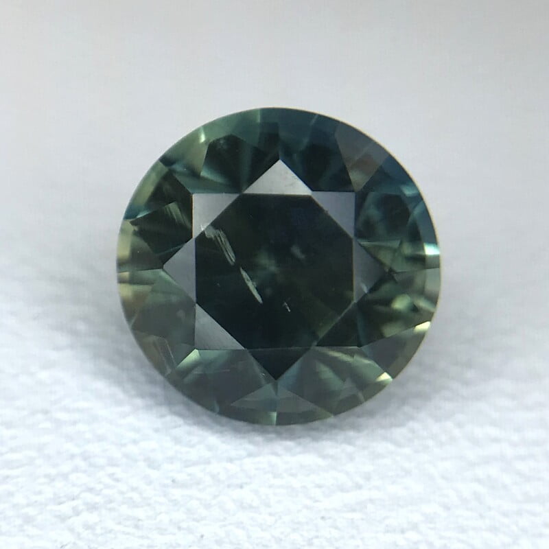 1.56ct Round Mixed Cut Sapphire 1.56ct Round Mixed Cut Sapphire