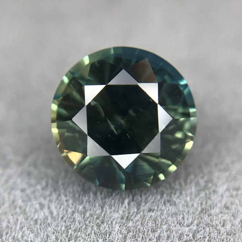 1.78ct Round Mixed Cut Sapphire 1.78ct Round Mixed Cut Sapphire