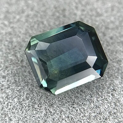 0.48ct Octagon Step Cut Sapphire