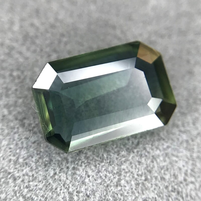 0.36ct Octagon Step Cut Sapphire