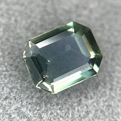 0.48ct Octagon Step Cut Sapphire