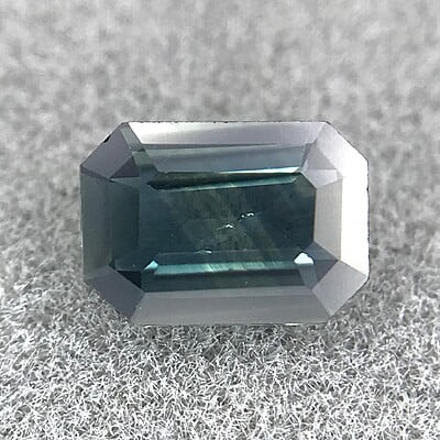 0.86ct Octagon Step Cut Sapphire