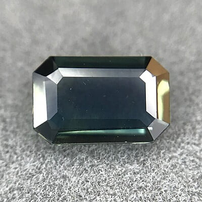 0.70ct Octagon Step Cut Sapphire