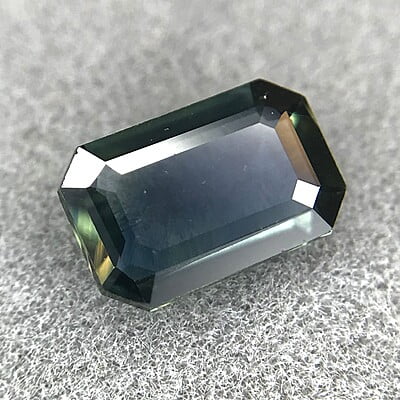 0.70ct Octagon Step Cut Sapphire