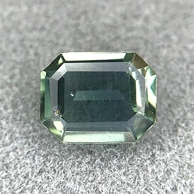 0.48ct Octagon Step Cut Sapphire