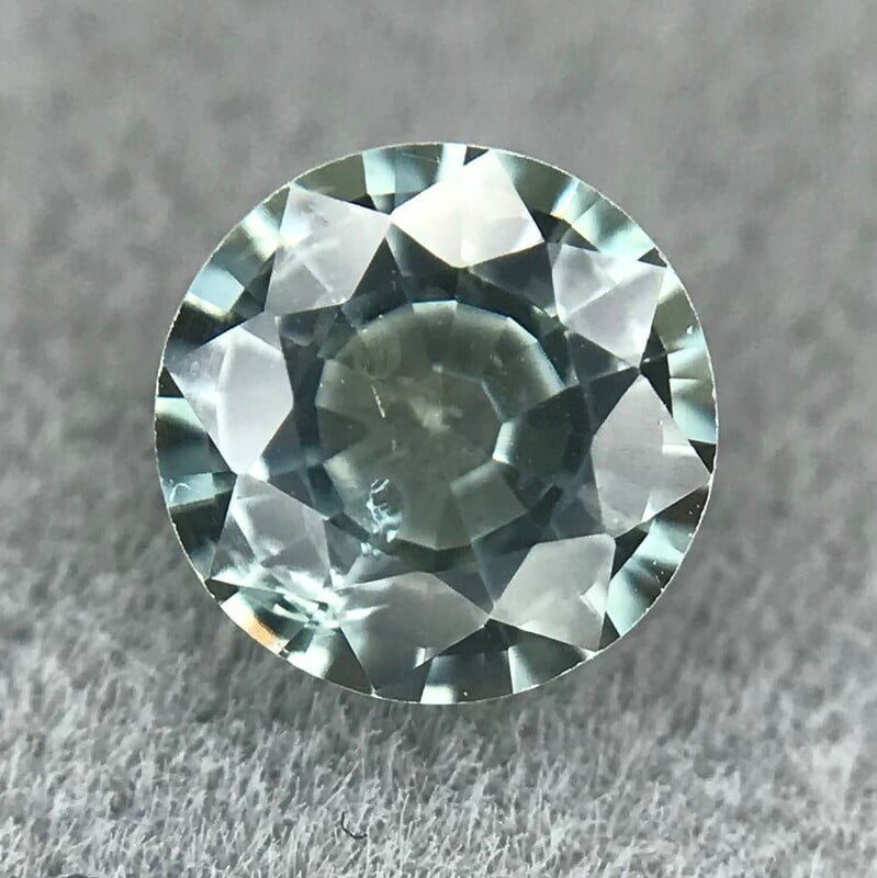 0.58ct Round Mixed Cut Sapphire