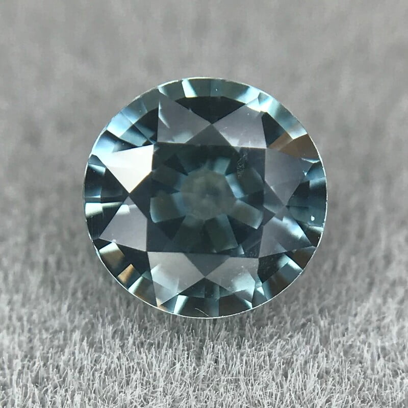 0.62ct Round Mixed Cut Sapphire