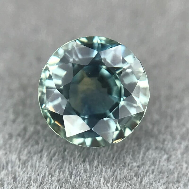 0.70ct Round Mixed Cut Sapphire